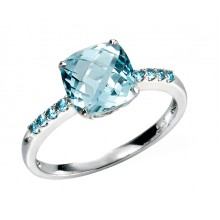 SKY BLUE TOPAZ  RING